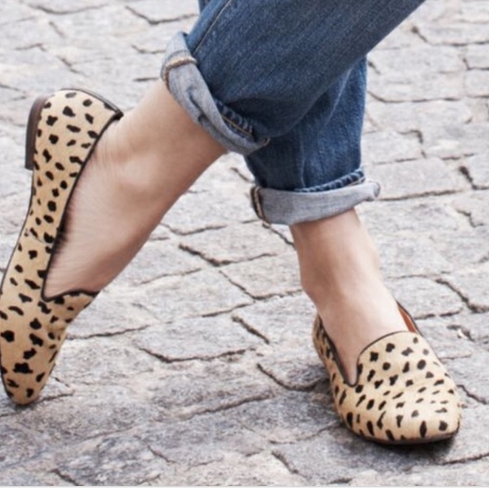 Madewell Leopard Teddy Loafer